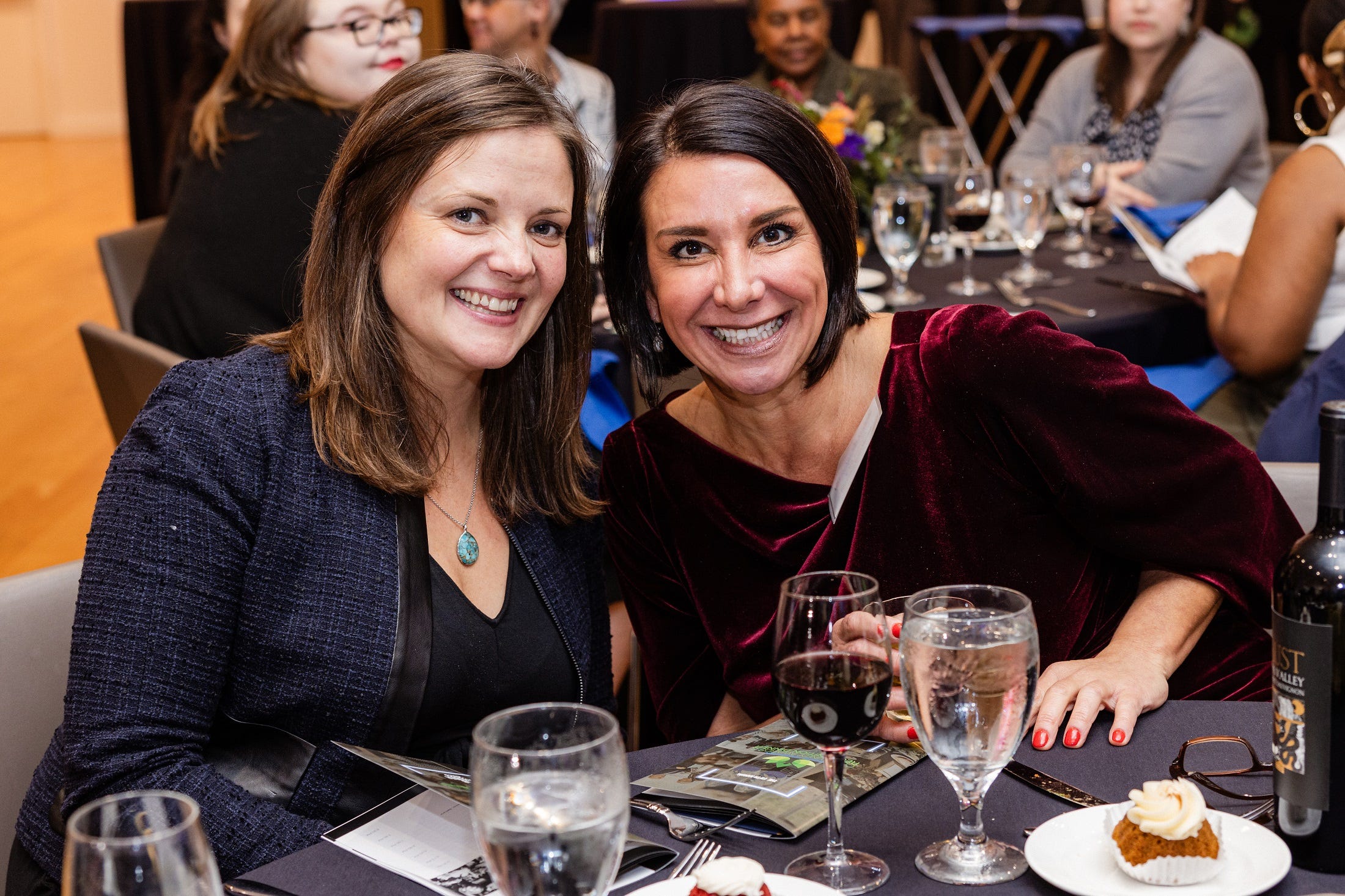 Alison Morris and Erica Schucht at the Netcare Foundation’s annual Community Awards & Recognition Dinner, held Oct. 18, 2023, at the Columbus Museum of Art