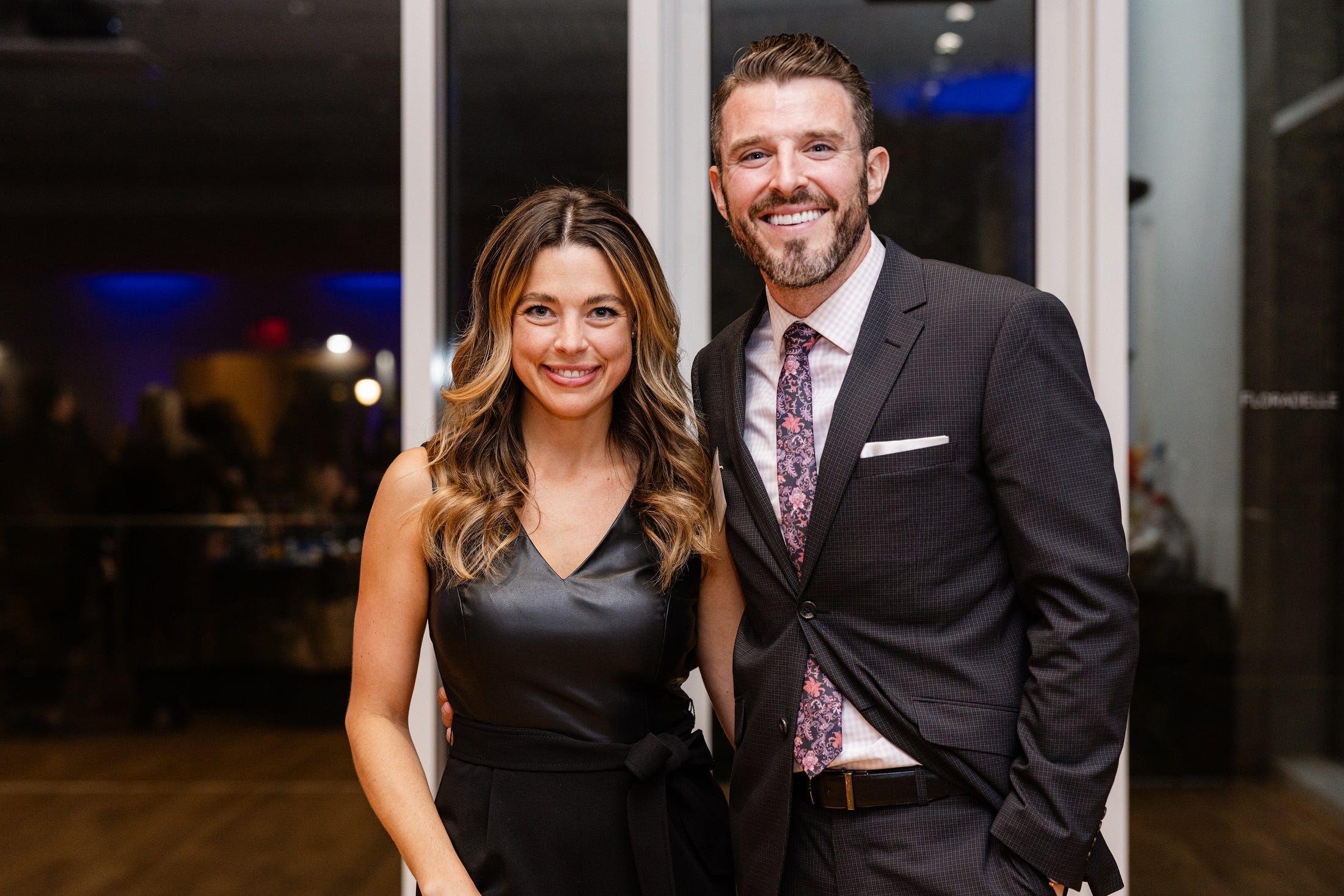 Shelby Corbin and Matthew Herchik at the Netcare Foundation’s annual Community Awards & Recognition Dinner, held Oct. 18, 2023, at the Columbus Museum of Art
